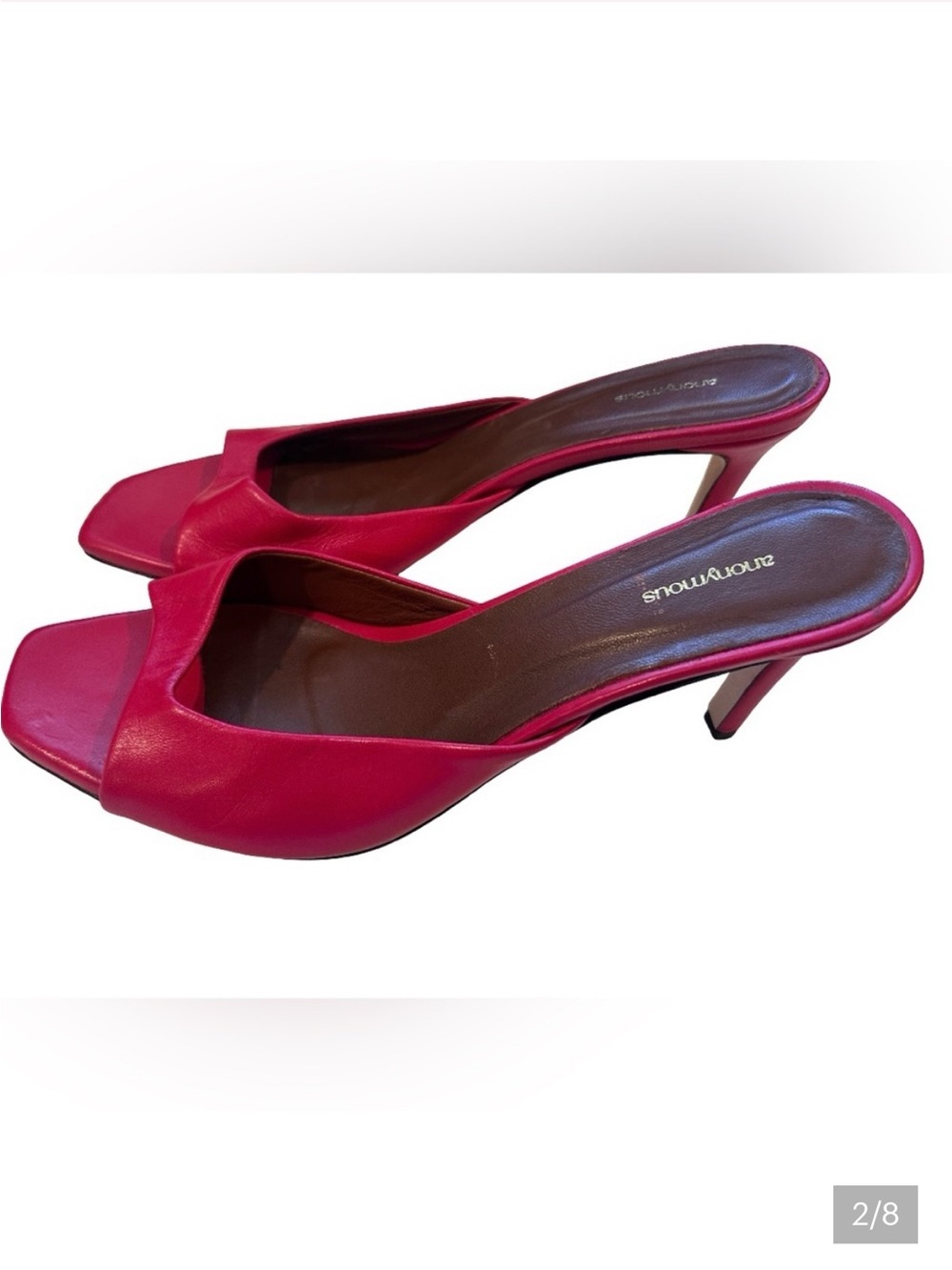Anonymous Copenhagen Leather Heel 
Mules SIZE:EU 40 - Picture 2 of 6